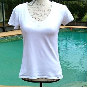 Tommy Hilfiger White T-shirt Size Small